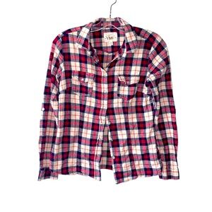 YMI plaid button up shirt
